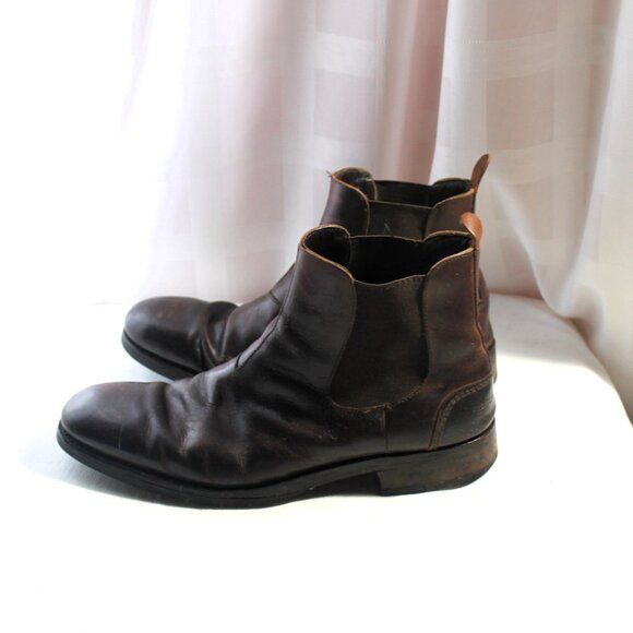 Wolverine 1000 Mile Pull-On Cordovan Leather Boots, Size 12D - Picture 1 of 8